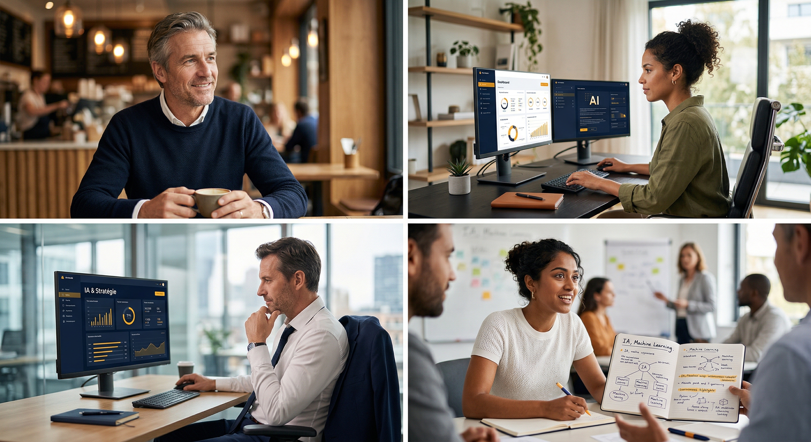 Portraits d'experts AI Manifest